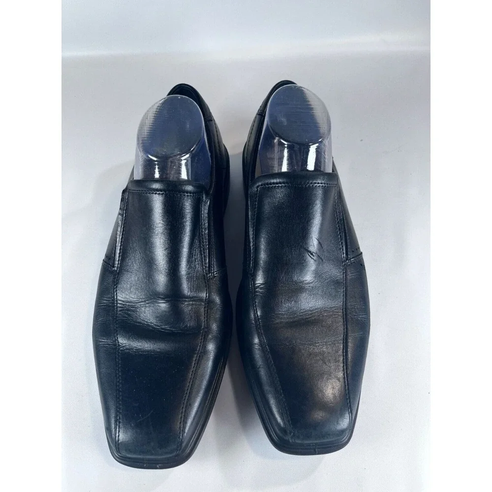The North Face‎ Mens Black Leather Slip-On Shoes Size 11 EU43 With ECCO Sole
